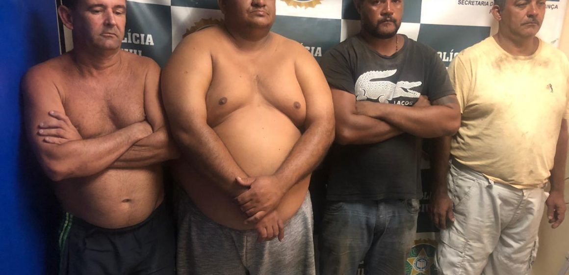 Quatro homens são presos acusados de integrarem grupo de desmanche de carros em Nova Iguaçu