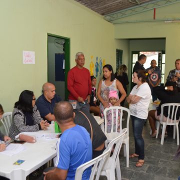 Moradores da Chatuba de Mesquita participam de ação social