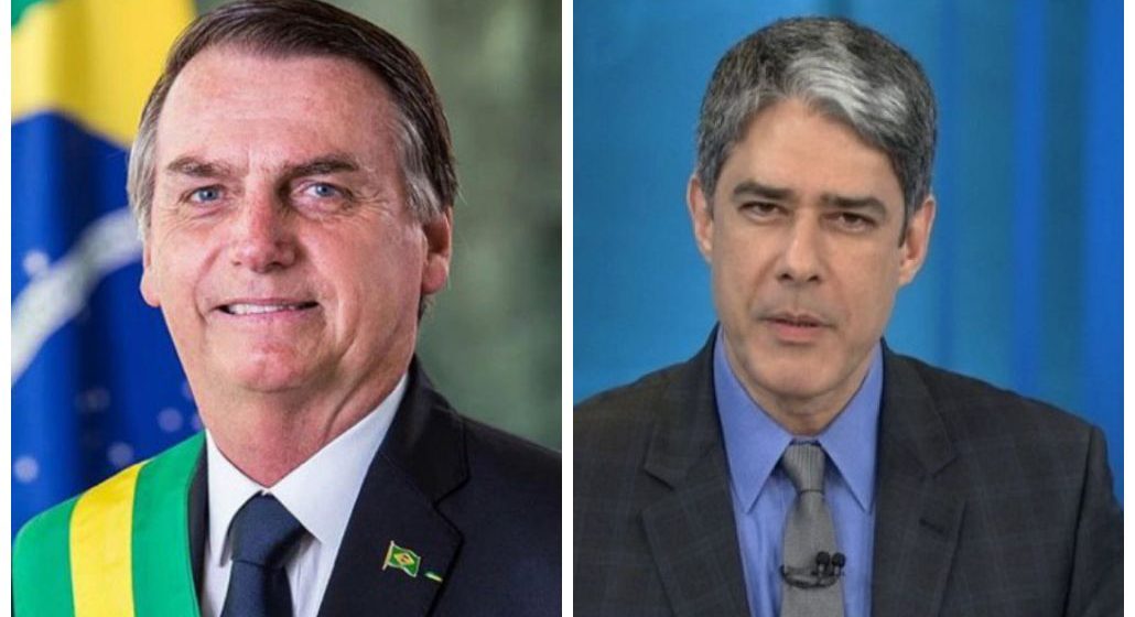 Jair Bolsonaro acusa William Bonner de sonegar imposto