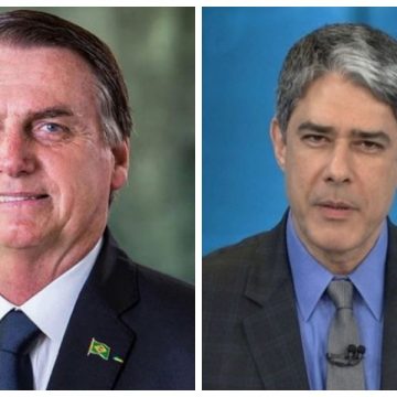 Jair Bolsonaro acusa William Bonner de sonegar imposto