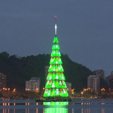 Governo do Estado do Rio de Janeiro e Light trazem de volta à Lagoa Rodrigo de Freitas a Árvore do Rio Light que inaugura no dia 14 de dezembro