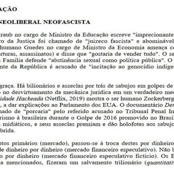 Em decisão de processo trabalhista, juiz de SP usa termos chulos em referência ao governo Bolsonaro