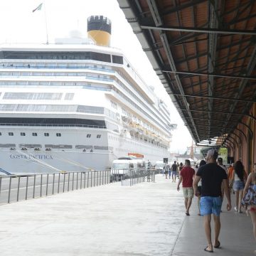Sessenta mil turistas chegam ao Rio em novos navios de cruzeiros