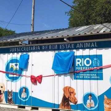 Clínica veterinária para atendimento gratuito de cães e gatos é inaugurada em Bangu