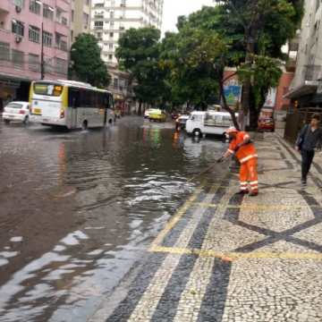Rio volta ao estágio de atenção após previsão de chuva