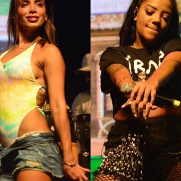 Climão entre Anitta e Ludmilla toma conta de show do Harmonia do Samba no Rio