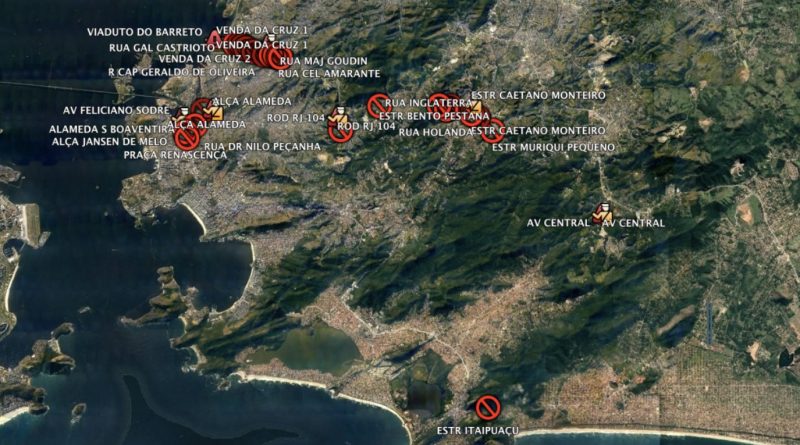 Niterói começa neste sábado a restringir acesso; veja mapas com os pontos de bloqueio