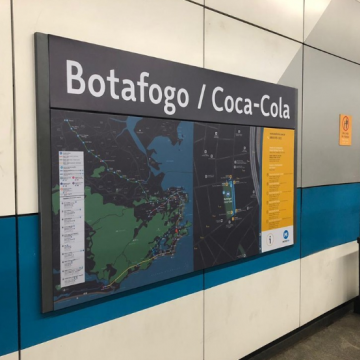 Semana Fatos em Focos:Troca do nome de estação do metrô para Botafogo/Coca-Cola