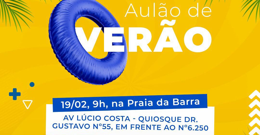 Próximo Sábado, 19 de Fevereiro, na Praia da Barra, Terá Aulão de Técnicas Preventivas de Defesa Para Mulher