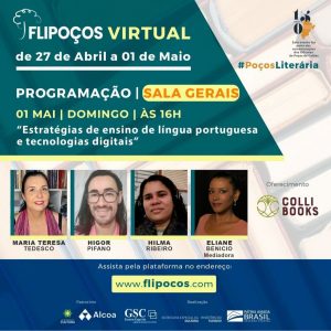 Professora da UERJ lança o livro ‘Estratégias de ensino de língua portuguesa e tecnologias digitais’ no Flipoços Virtual 2022
