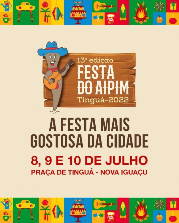 Festa do aipim 2022 em Tinguá – Nova Iguaçu / RJ