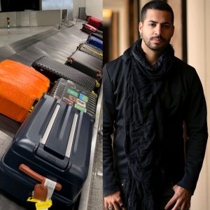 Cantor Dienis e passageiros de vôo internacional ficam sem bagagem