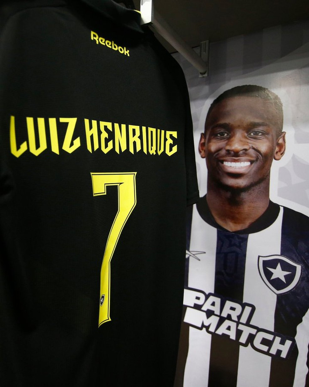 Luiz Henrique é o novo camisa 7 do Botafogo — Foto: Vítor Silva/Botafogo