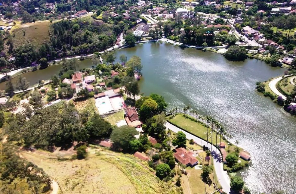 Vista aérea da cidade de Miguel Pereira — Foto: Divulgação / Prefeitura de Miguel Pereira