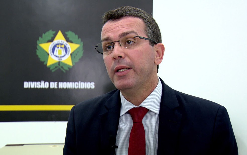 Delegado Rivaldo Barbosa. — Foto: Reprodução/TV Globo